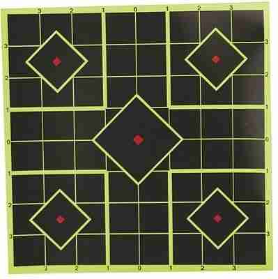 Picture of RAM 8" - 20CM, 6PCE SCOPE ZERO REACTIVE TARGETS, 36 PATCHES