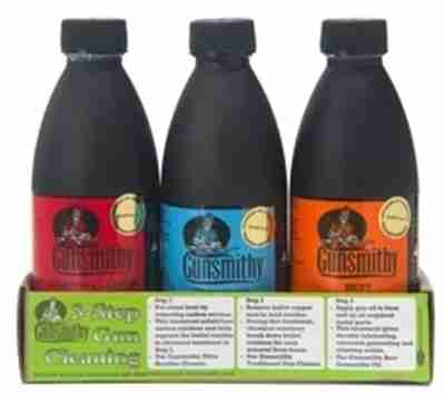 Picture of Bushill Gunsmithy Three - Step Cleaning Kit (Bottle)
