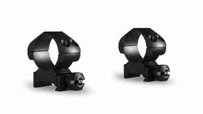 Picture of HAWKE PRECISION STEEL RING MOUNTS 1" 2 PCE WEAVER MEDIUM