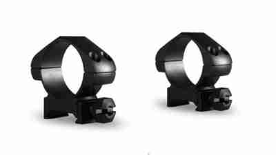 Picture of HAWKE PRECISION STEEL RING MOUNTS 30MM 2 PCE WEAVER MED