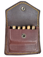 Picture of LEATHER RIFLE AMMO POUCH