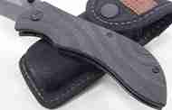 Picture of Tekut LK5273 Stonewash Folding knife with Sheath