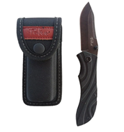 Picture of Tekut LK5273 Stonewash Folding knife with Sheath