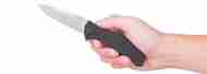 Picture of Tekut  LK5280 Tough Folding Knife Black G-10 (3.5" Satin)