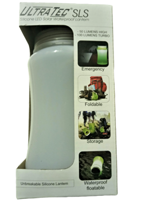 Picture of ULTRATEC SILICONE LED SOLAR WATERPROOF LANTERN