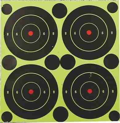 Picture of RAM 6"-15CM, 12PCE REACTIVE TARGETS (4 PER SHEET) 120 PATCHES
