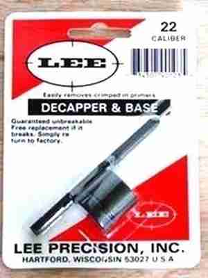 Picture of Lee Decapper & Base 22 Caliber