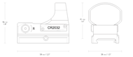 Picture of HAWKE REFLEX SIGHT 'WIDE VIEW' WEAVER