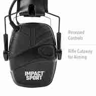 Picture of HOWARD LEIGHT IMPACT SPORT ELECTRONIC EARMUFFS - BLACK