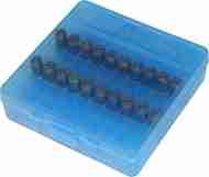Picture of MTM AMMO BOX 100 RD 45, 10MM, 40 S&W (BLUE)