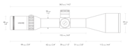 Picture of HAWKE SIDEWINDER 30 SF 6-24X56 SR PRO II RETICLE