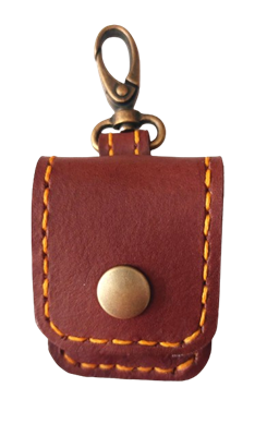 Picture of LEATHER POUCH WITH SMALL SCISSORS