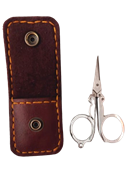 Picture of LEATHER POUCH WITH SMALL SCISSORS