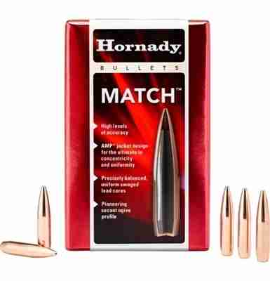 Picture of Hornady 30 Cal .308 155 gr BTHP Match™ (100)