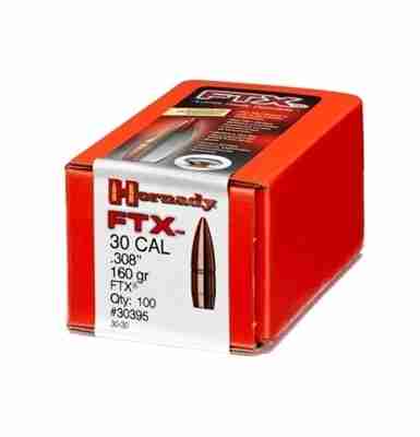 Picture of Hornady 30 Cal .308 160 gr FTX® (30-30 Win) (100)