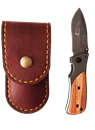 Picture of SMALL KNIFE WITH LEATHER  POUCH