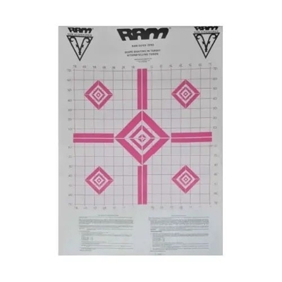 Picture of RAM SCOPE ZERO TARGETS 3 PACK (PINK)