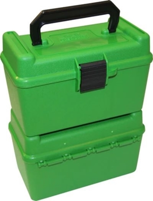 Picture of MTM Deluxe Ammo Box 50 Round Handle 300 WSM 300 Rem Ultra Mag