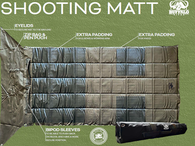 Picture of Buffalo River Shooting Mat 90x220cm